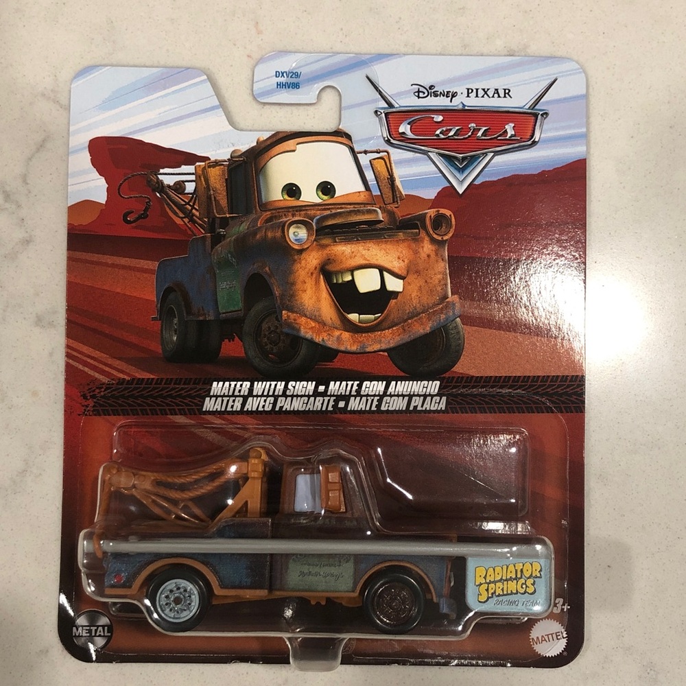 Mattel Disney Pixar Cars Mater Tow Truck